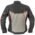 Lindstrands Lomsen Textile Jacket - Black/Grey - rear