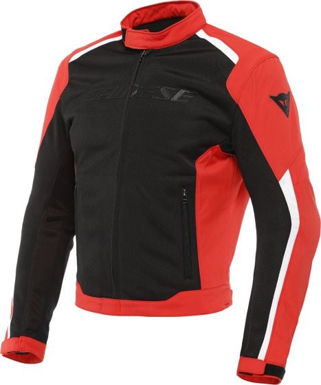 Dainese Hydraflux 2 Air D-Dry WP Textile Jacket - Black/Lava Red