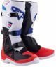 Alpinestars Tech 3 Motocross Boots - White Bright Red Dark Blue a