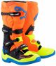 Alpinestars Tech 5 Motocross Boots - Orange Fluo Enamel Blue Yellow Fluo a