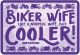 Oxford Garage Metal Sign: Biker Wife
