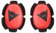 Dainese Pista Knee Sliders - Fluo Red/Black