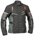 Lindstrands Backafall Textile Jacket - Black/Grey