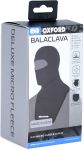 Oxford Deluxe Balaclava - Black (Micro Fleece)