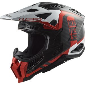 LS2 MX703 X-Force - Victory Red/White