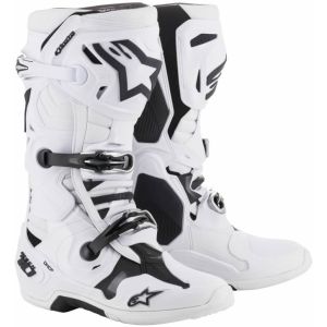 Alpinestars Tech 10 Motocross Boots - White a