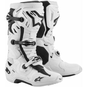 Alpinestars Tech 10 Supervented Motocross Boots - White a