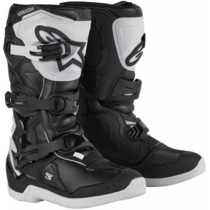 Alpinestars Tech 3S Youth Motocross Boots - White Black a