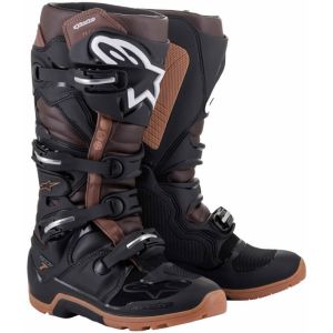 Alpinestars Tech 7 Enduro Boots - Black Dark Brown a