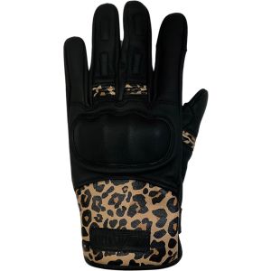 MotoGirl Bessie Gloves - Leopard