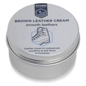 Storm Leather Cream - Brown