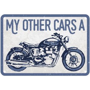 Oxford Garage Metal Sign: My Other Cars A