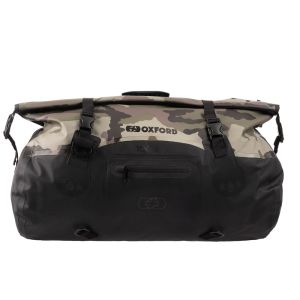 Oxford Aqua T50L All-Weather Roll Bag - Camouflage/Black