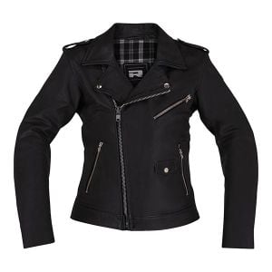 Richa Brighton Ladies Leather Jacket - Black