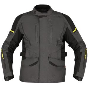 Richa Infinity 3 Textile Jacket - Black/Grey/Fluo Yellow