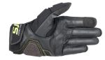 Alpinestars Halo Leather Gloves - Forest/Black/Fluo Yellow