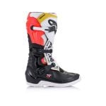 Alpinestars Tech 3 Motocross Boots - Black White Red Fluo Yellow b