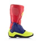 Alpinestars Tech 3 Motocross Boots - Bright Red Dark Blue Yellow Fluo b