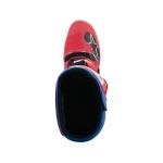 Alpinestars Tech 5 Motocross Boots - Bright Red Dark Red Alpine Blue f