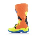 Alpinestars Tech 5 Motocross Boots - Orange Fluo Enamel Blue Yellow Fluo d