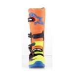 Alpinestars Tech 5 Motocross Boots - Orange Fluo Enamel Blue Yellow Fluo e