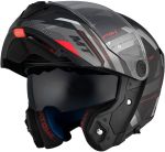 MT Atom 2 SV - Bast D5 Matt Black Grey Flip Up Helmet 