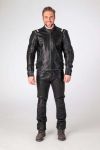 Halvarssons Skalltorp Leather Jacket - Black